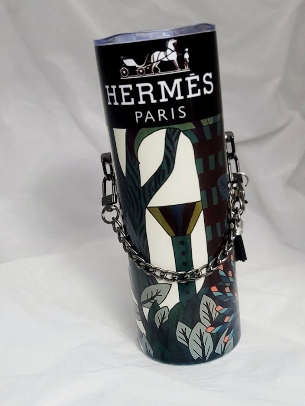 Luxury Designer Purse 20oz Tumbler w/Lid & Straw